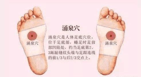 三伏貼穴位-涌泉穴